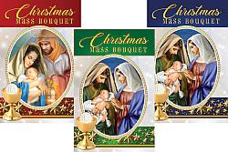 Christmas Card Pack - Mass Bouquet - Nativity (6 cards)