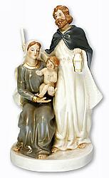 Holy Family Porcelain Figure - 9 inch