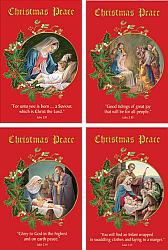 Deluxe Christmas Card Pack - Christmas Peace (pack of 12)