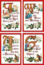 Deluxe Christmas Card Pack - Joy (pack of 12)