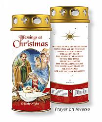 Christmas Windproof Pillar Candle - Holy Night