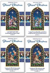 Boxed Christmas Cards - Blessed Christmas (Pack of 18)