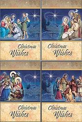 Boxed Christmas Cards - Christmas Wishes (Pack of 18)