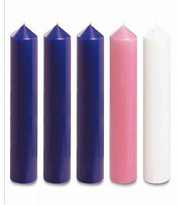 Advent Candles - 12 x 2 inch