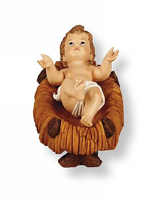 Baby Jesus in Manger - 4.5 inch